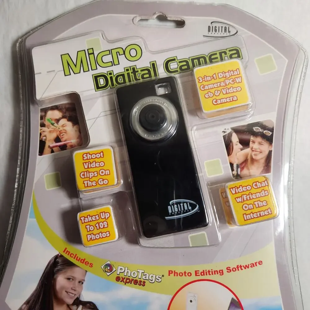 Digital Concepts Micro Digital Camera 2006 Brand New Sealed